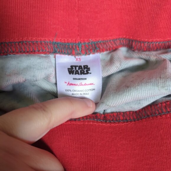 Hanna Andersson Star Wars Mandalorian Grogu Christmas Pajama Set Size XS Unisex - Picture 6 of 11